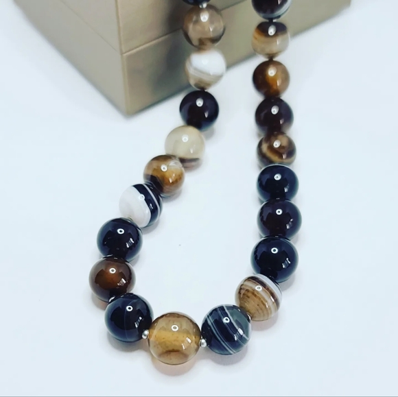 Lace Agate necklace - Picture 5 of 5